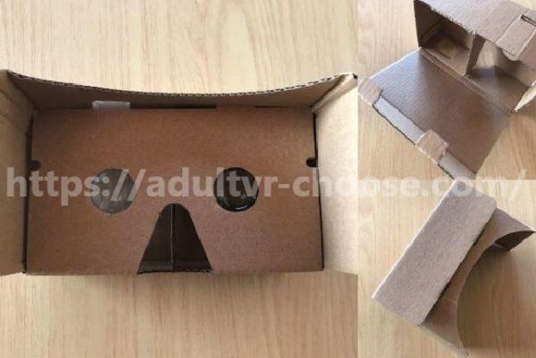 100均のダンボールVRゴーグル
