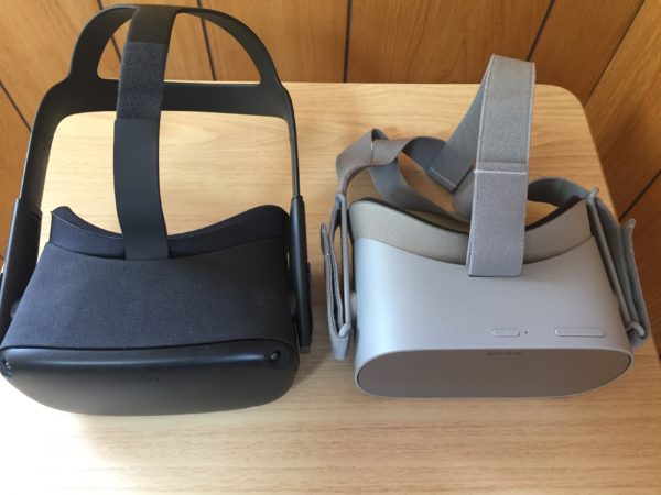 OculusQuest とOculusGo比較